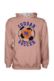 Cougar Soccer (Comfort Colors Hoodie *NO POCKET*)