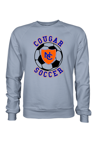 Cougar Soccer (Comfort Colors Sweatshirt)
