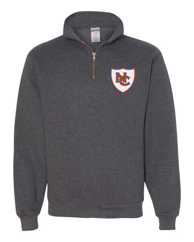 NC Soccer Shield Quarter Zip Pullover