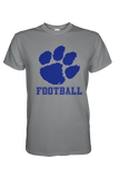 Cougar Paw Football (Comfort Colors)