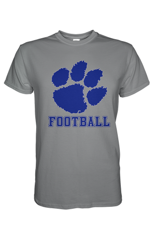 Cougar Paw Football (Comfort Colors)