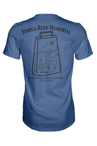 Joshua Reed Memorial Golf Tournament T-Shirt (Flo Blue)