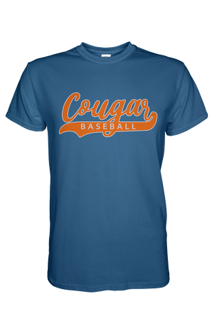 Cougar Baseball (Comfort Colors Tee)