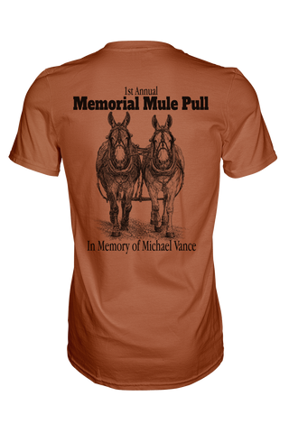 Michael Vance Memorial Mule Pull T-Shirt