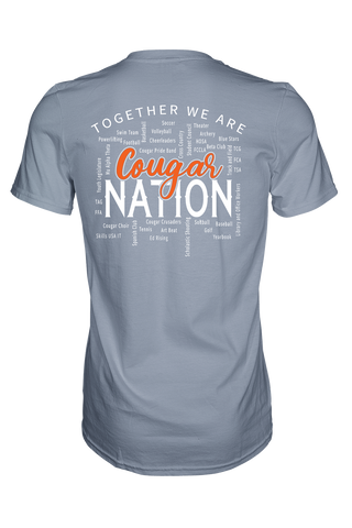 Cougar Nation (Gildan Cotton Tee)