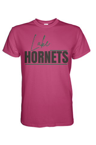 Lake Hornets T-Shirt (Pink)