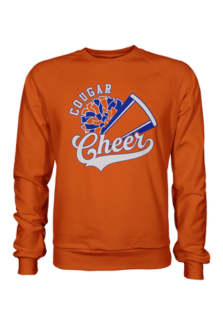 Pom Pom Cougar Cheer (Sweatshirt)