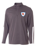 NC Soccer Shield Quarter Zip Pullover (Athletic Blend)
