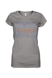 Newton County Cougars (Bella Canvas V-Neck)