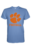 Cougar Paw Football (Gildan Softstyle)