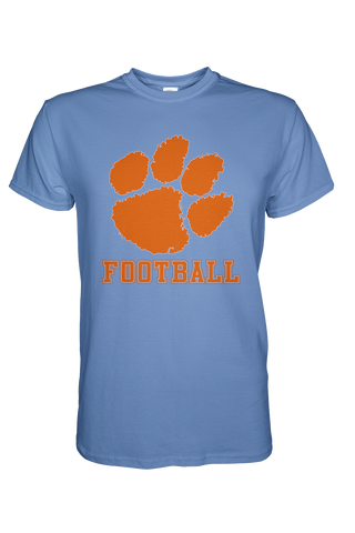 Cougar Paw Football (Gildan Softstyle)