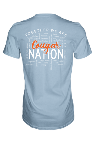 Cougar Nation (Comfort Colors Tee)