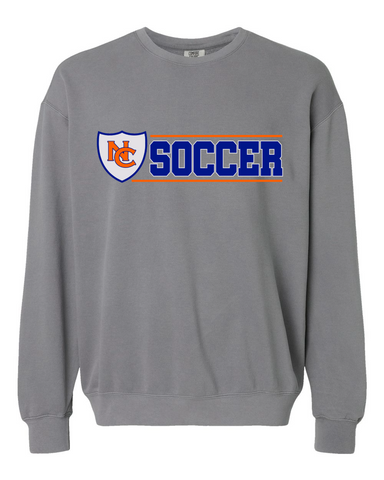 NC Soccer 2026 (Comfort Colors Sweatshirt)