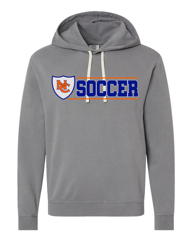 NC Soccer 2026 (Comfort Colors Hoodie *NO POCKET*)